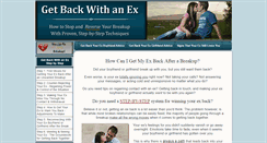 Desktop Screenshot of getbackwithanex.com